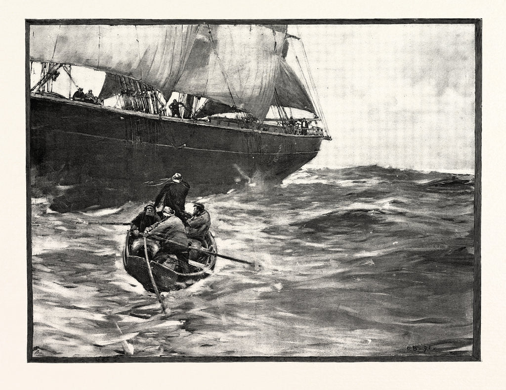 Detail of Nearing Home: Taking Up a Pilot by Anonymous