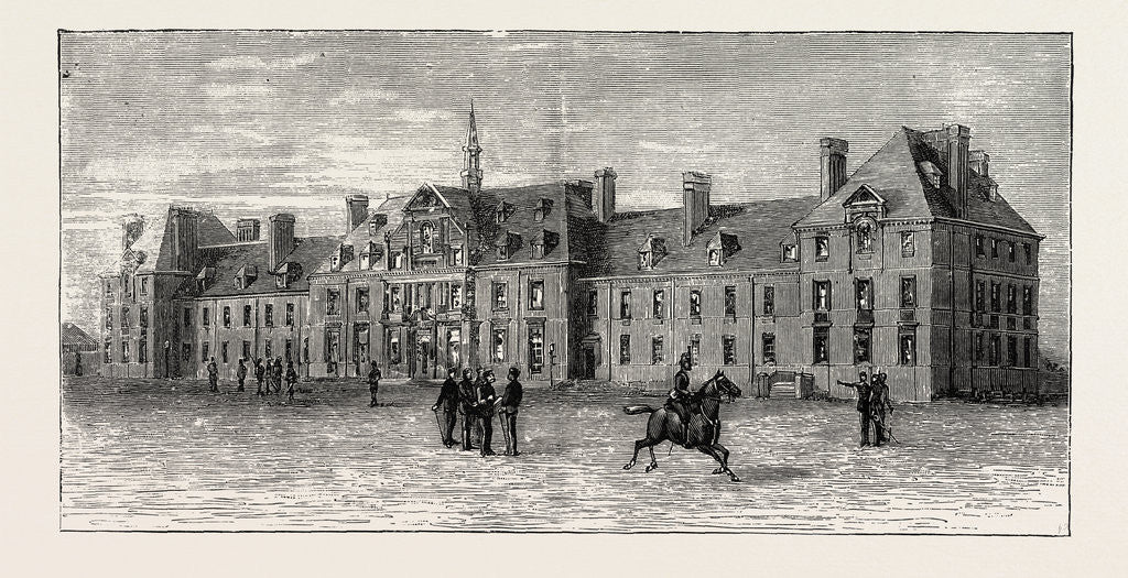 Detail of The New Marlborough Barracks Dublin Where Prince George of Wales Was Staying at the Time When He is Considered to Have Contracted the Typhoid Fever by Anonymous