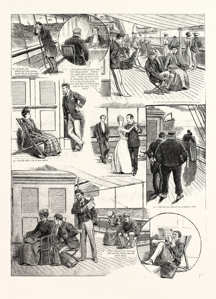 Detail of How I Went on a Voyage in Search of a Wife by Anonymous