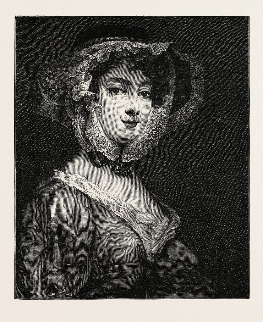 Detail of Margaret Woffington by Anonymous