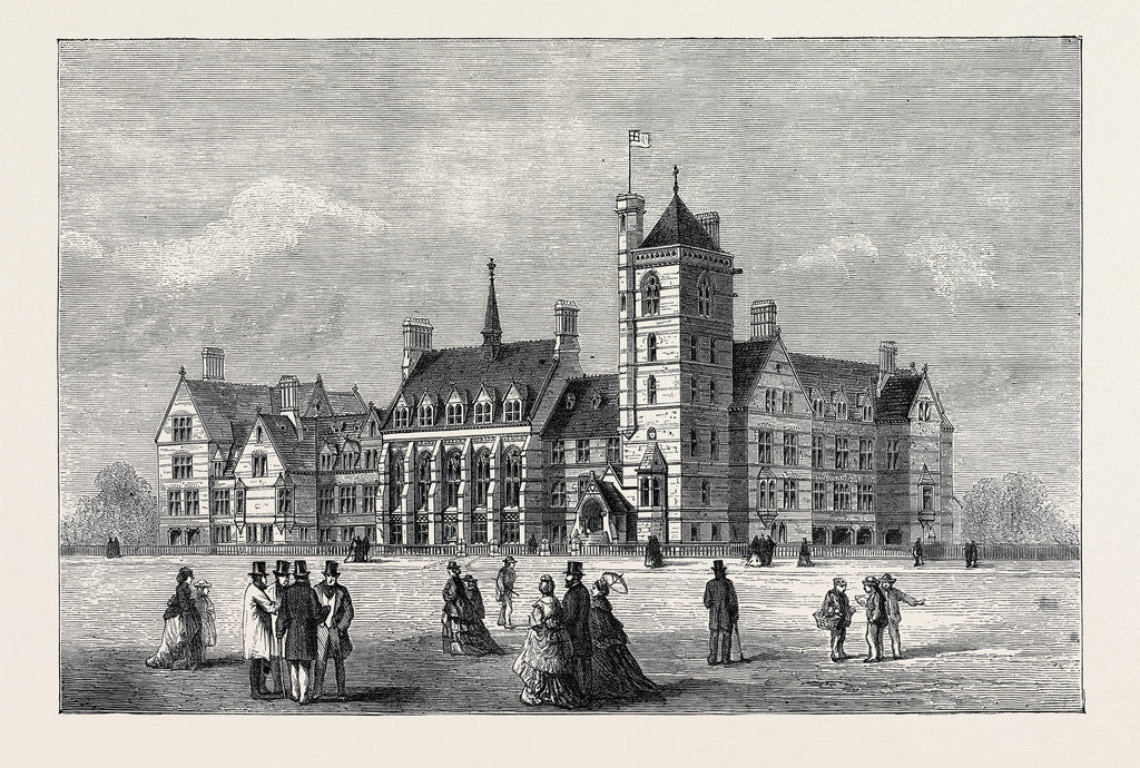 Detail of Seamens' Orphan Institution at Liverpool by Anonymous