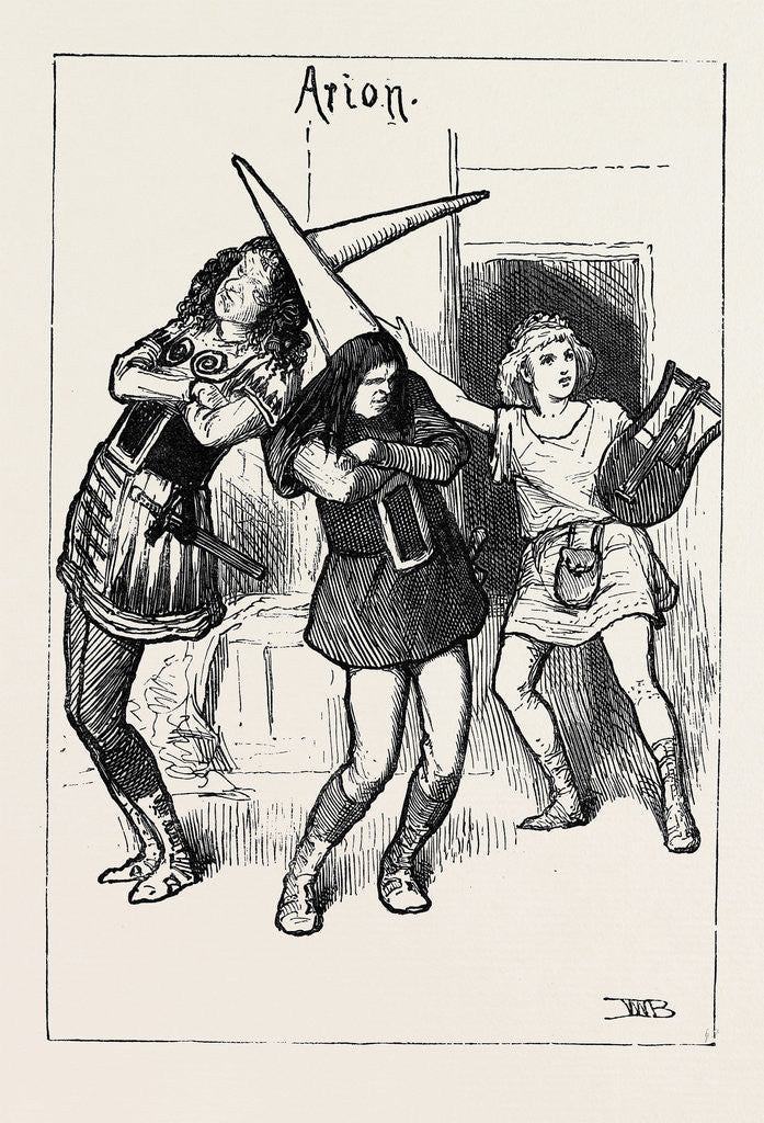 Detail of Plays of the Day: Arion by Anonymous