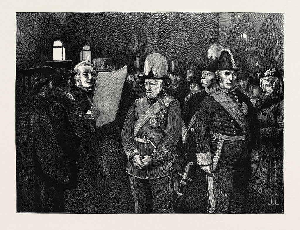 Detail of Delivering the Keys of the Tower to the New Constable by Anonymous