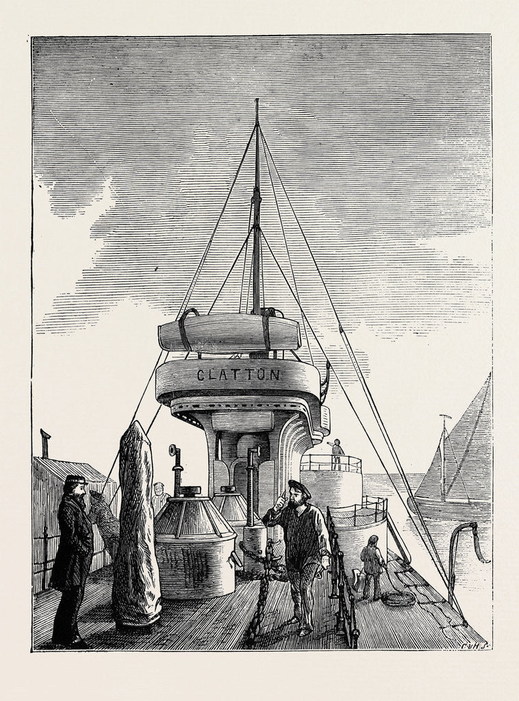 Detail of The Navy, H.M.S. Glatton: The Middle Deck by Anonymous