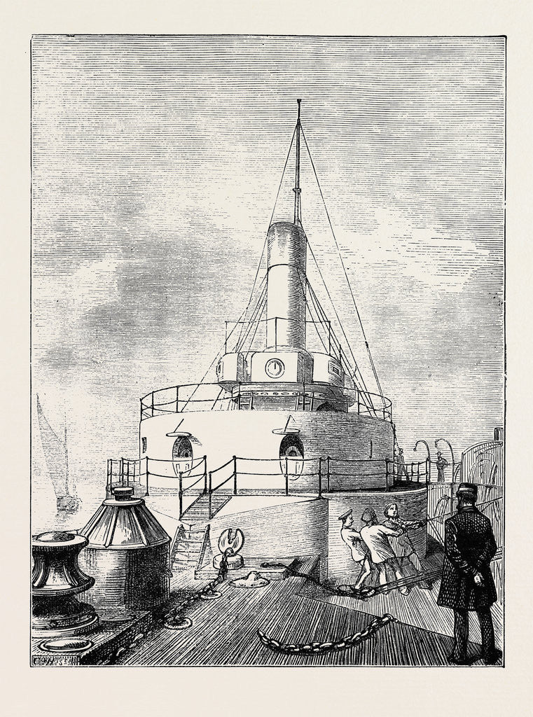 Detail of The Navy, H.M.S. Glatton: The Turret by Anonymous