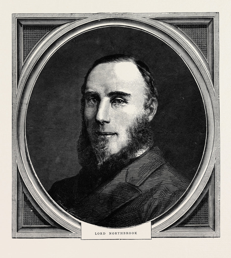 Detail of Lord Northbrook by Anonymous