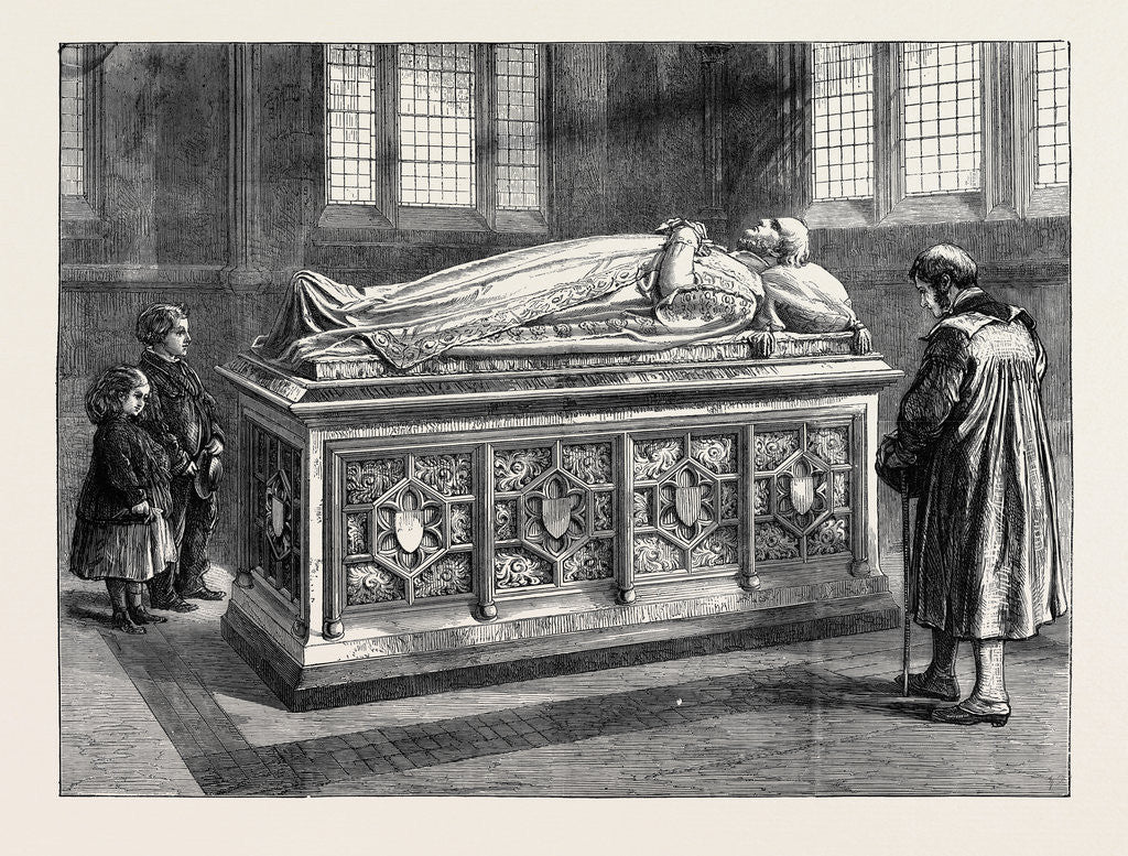 Detail of The Memorial Chapel to the Late Lord Derby at Knowsley by Anonymous