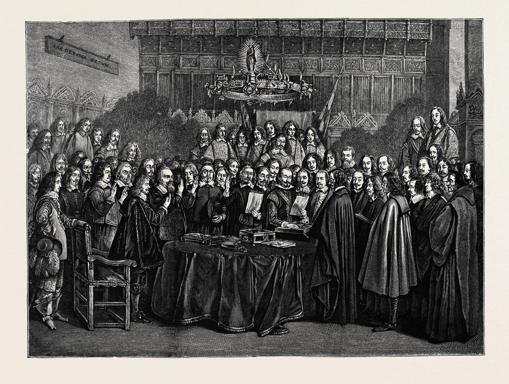 Detail of Treaty of Westphalia by Anonymous