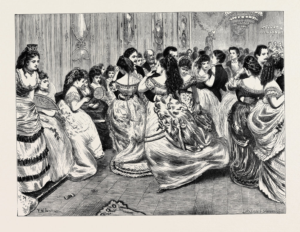 Detail of The Jews' Infant School Ball at Willis's Rooms by Anonymous