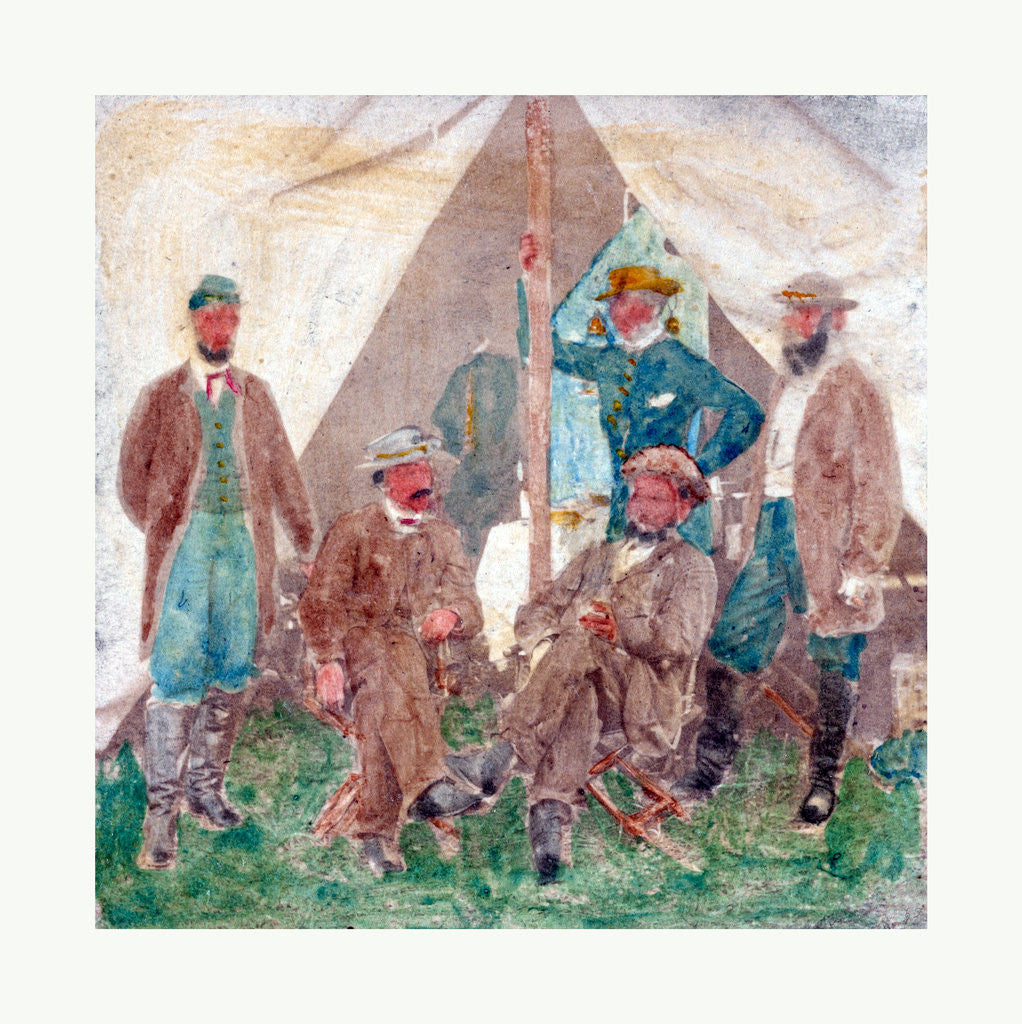 Detail of American Civil War: Taken on Battlefield of Antietam Oct. 18 by Anonymous