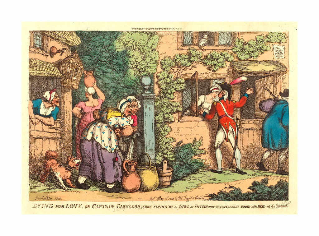 Detail of Dying for Love by Anonymous