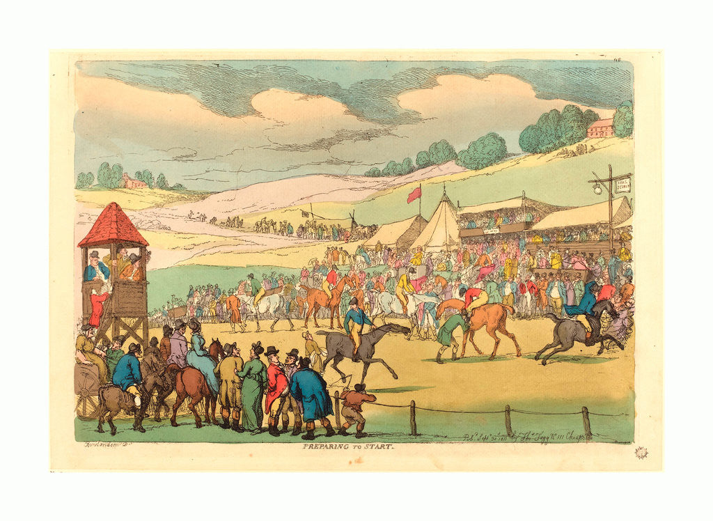 Detail of Preparing to Start by Anonymous