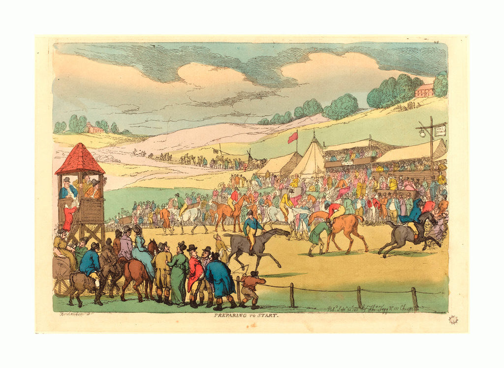 Detail of Preparing to Start by Anonymous