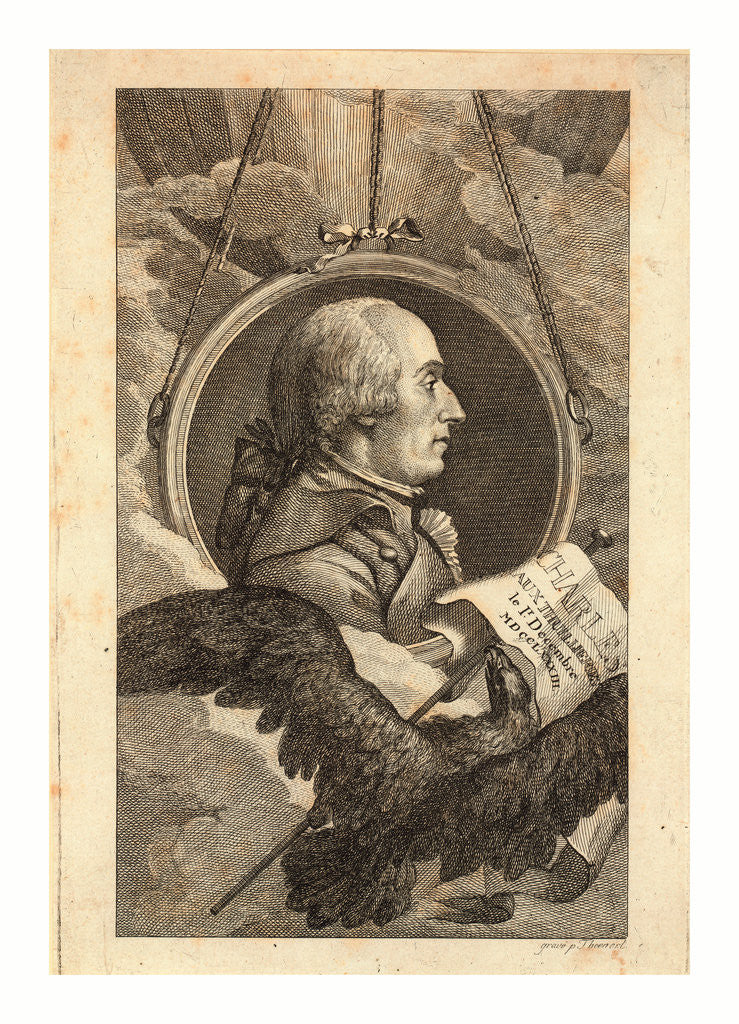 Detail of Charles Aux Thuillieries [Tuileries] 1783 by Anonymous