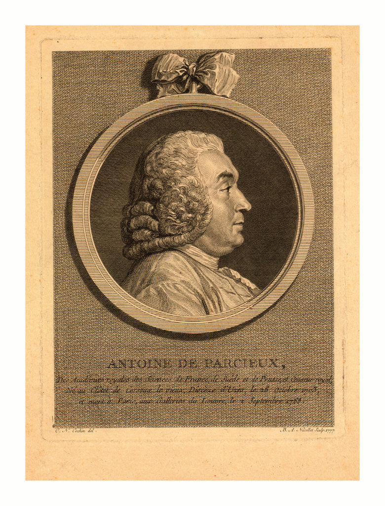 Detail of Antoine De Parcieux, Des Academies Royales Des Sciences De France, 1703 by Anonymous