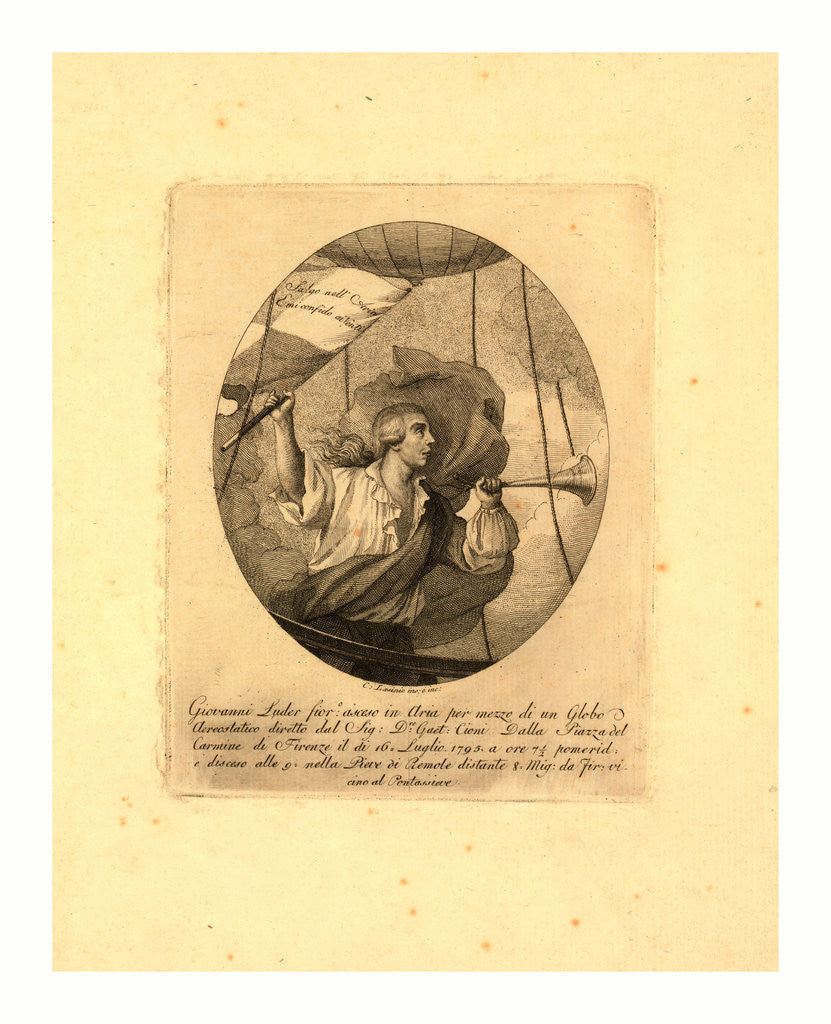 Detail of Giovanni Luder Fioro by Anonymous