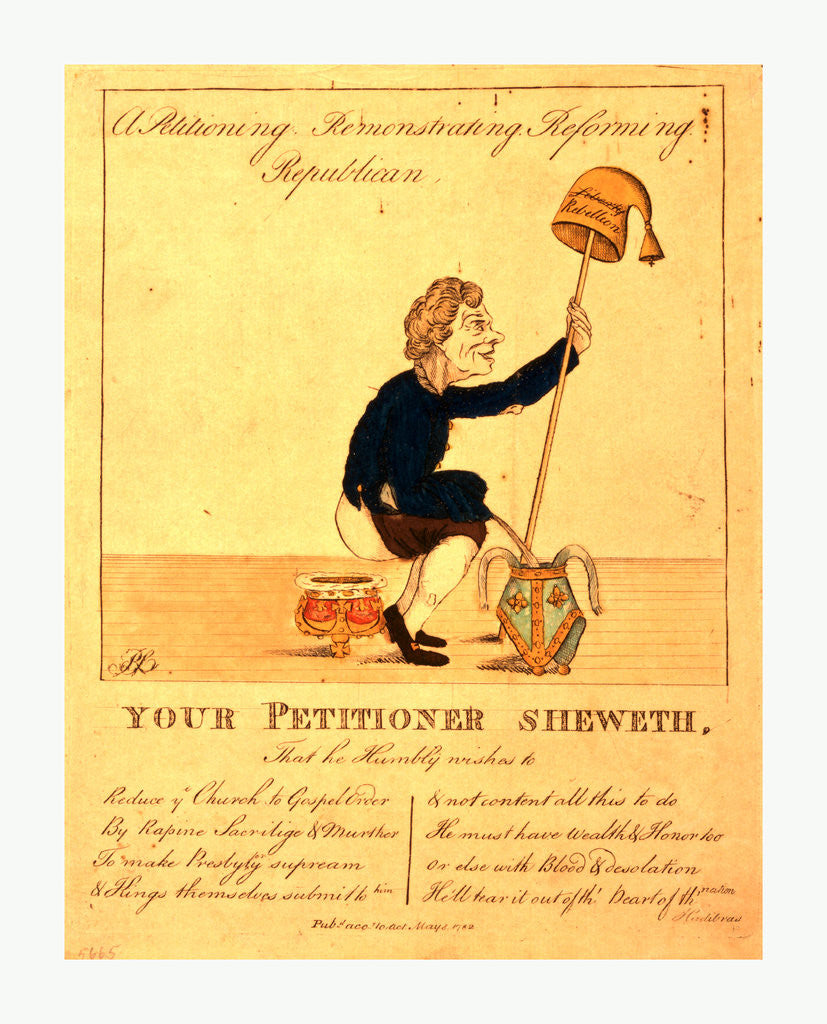 Detail of A Petitioning by Anonymous