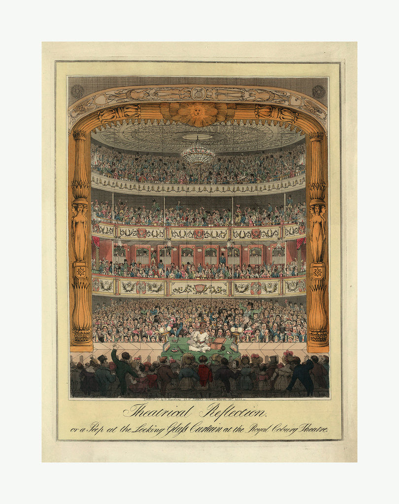 Detail of Theatrical Reflection by Anonymous