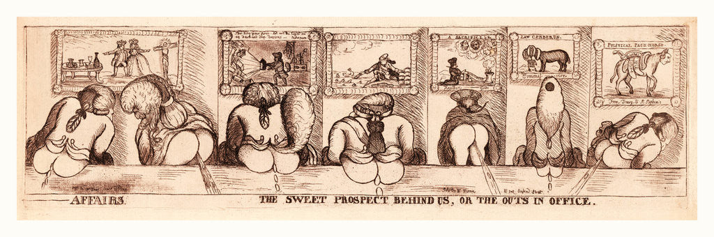 Detail of Affairs. The Sweet Prospect behind Us by Anonymous