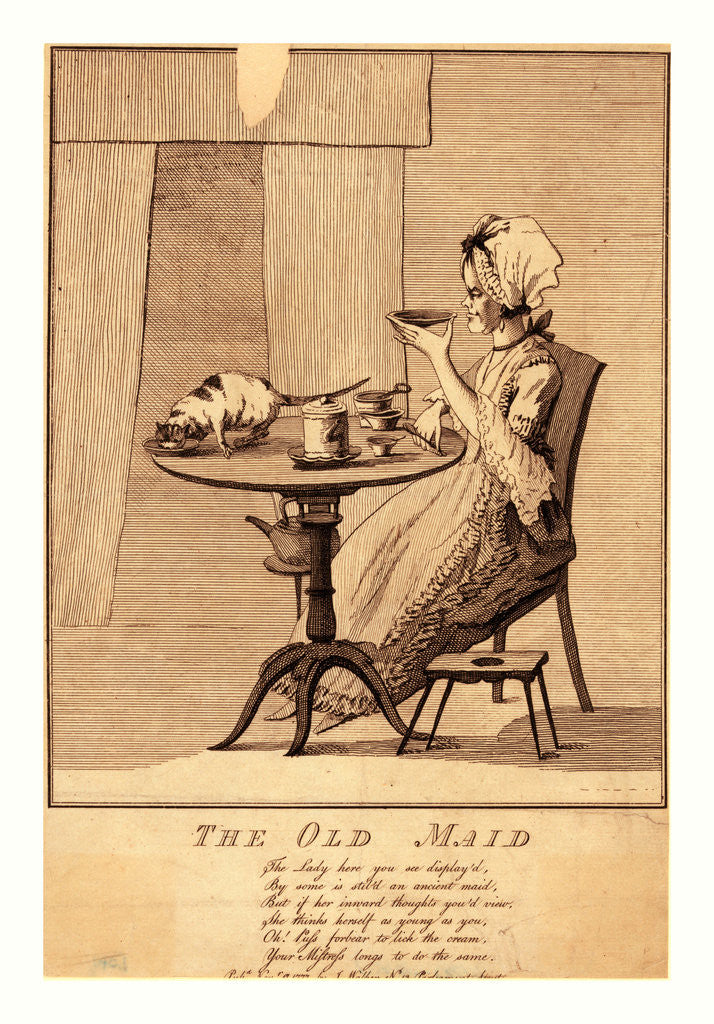 Detail of The Old Maid by Anonymous