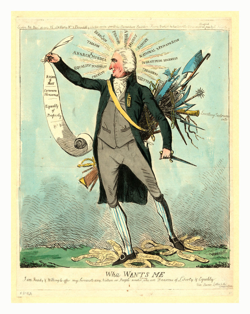 Detail of Wha Wants Me by Anonymous