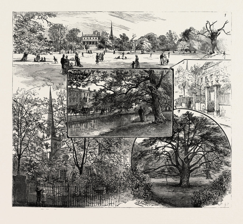 Detail of Breathing Spaces for London, Clissold Park, Stoke Newington, Open to the Public on Sundays by Anonymous