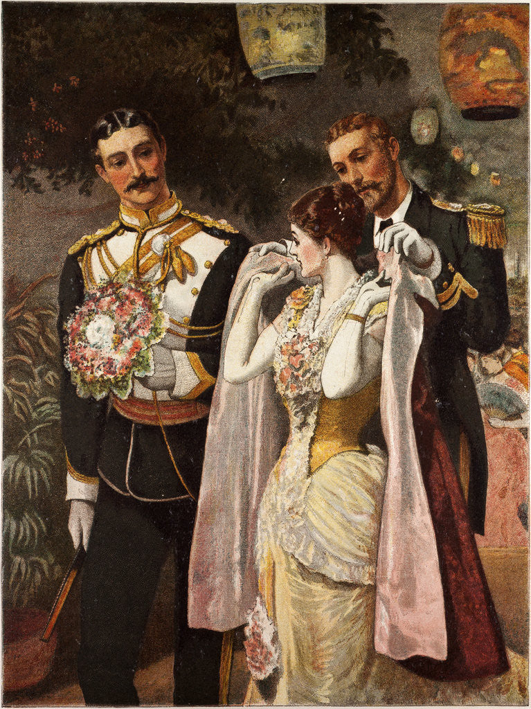 Detail of United Service by Anonymous