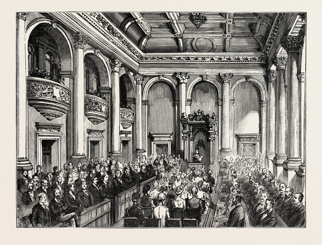 Detail of Opening of the New Houses of Parliament, Capetown: Reading the Address in the Throne Room by Anonymous