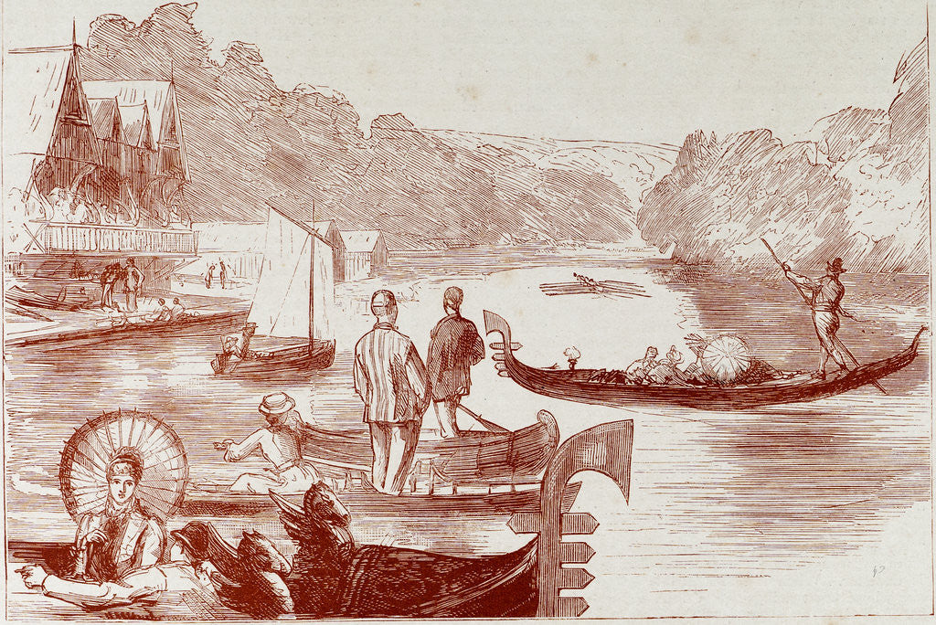 Detail of Henley by Anonymous