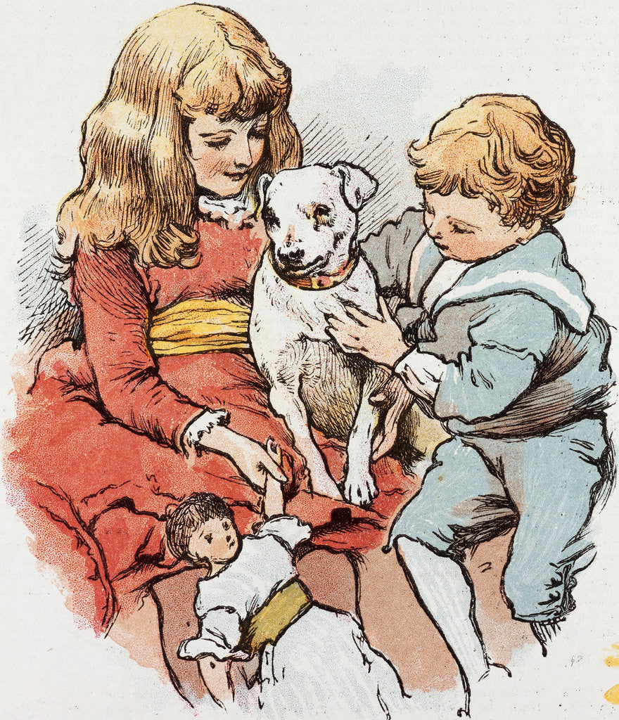 Detail of The Adventures of Pincher (a Dog): I Begin to Suspect I Am Among Friends. by Anonymous