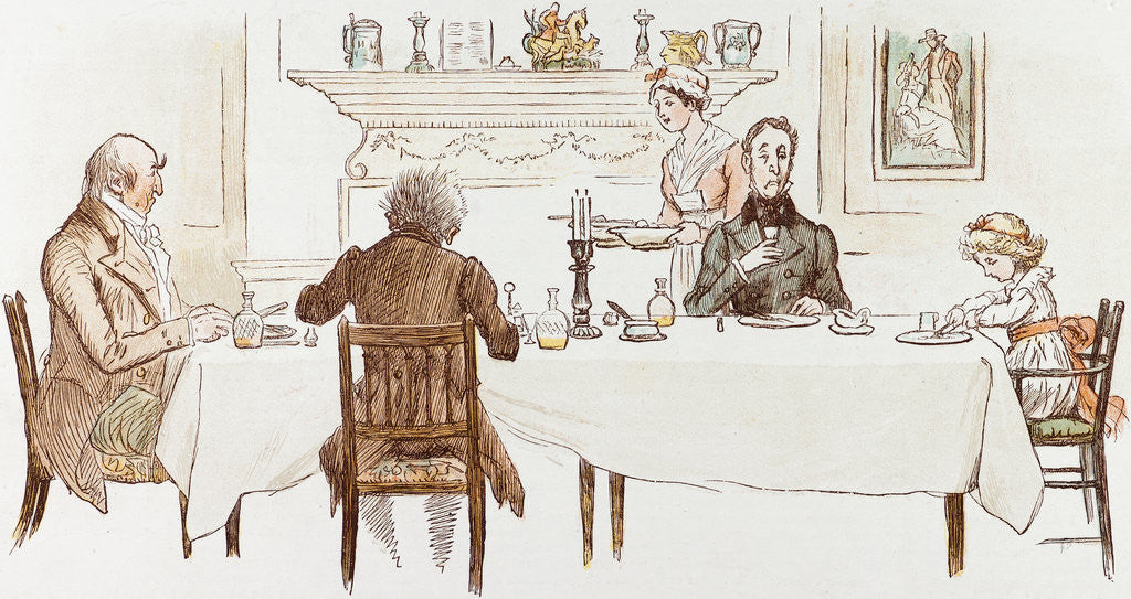 Detail of The Curmudgeons' Christmas by Anonymous