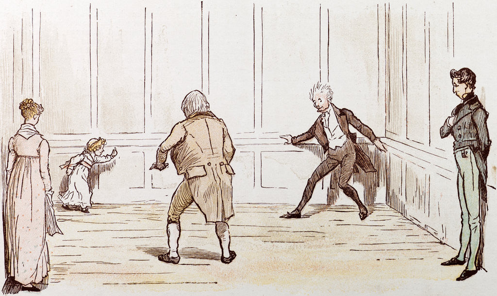 Detail of The Curmudgeons' Christmas by Anonymous