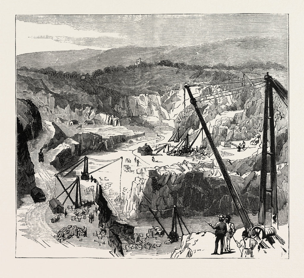 Detail of Aberdeen, Rubislaw Granite Quarries by Anonymous