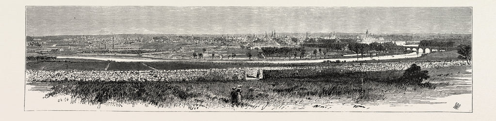 Detail of Aberdeen from the South by Anonymous