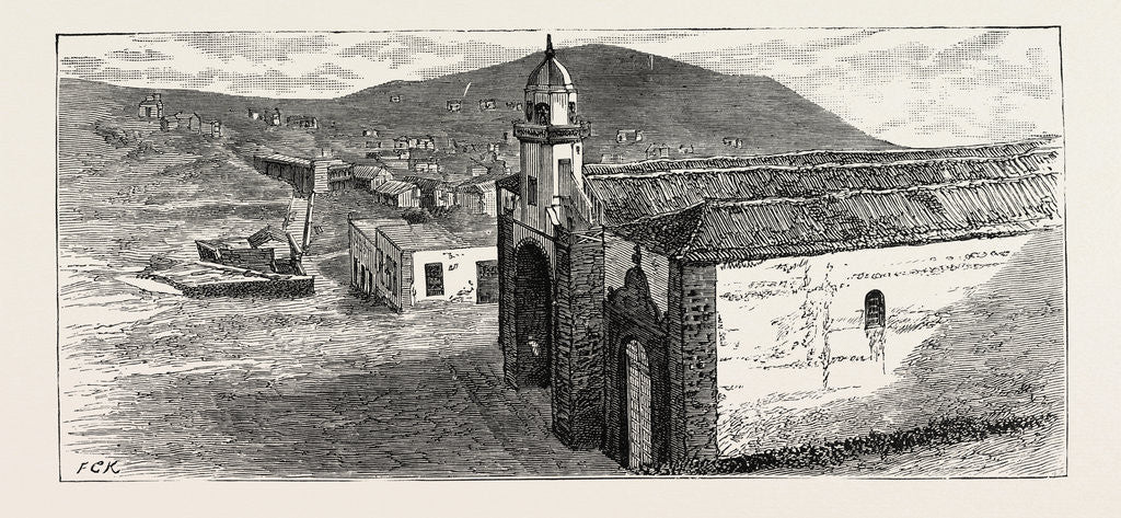 Detail of Valverde Church, Ferro, the Canary Islands by Anonymous