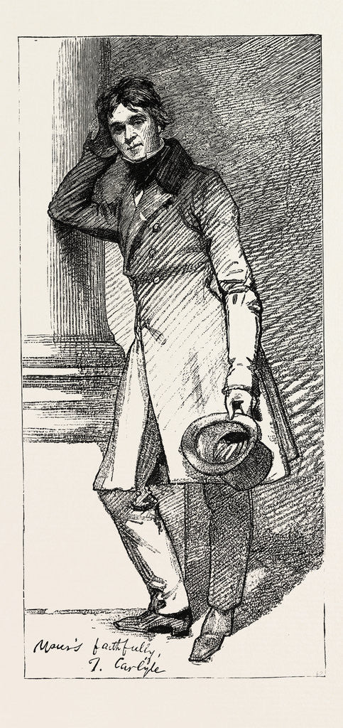 Detail of Thomas Carlyle by Anonymous