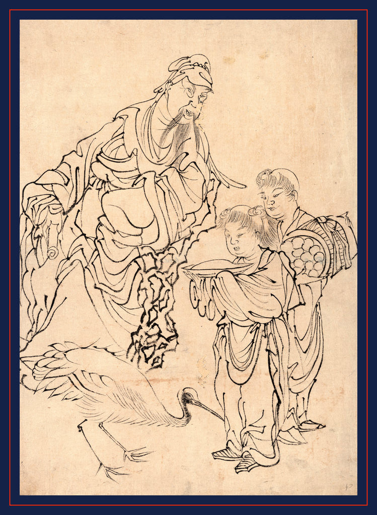 Detail of Rin wasei, Rinnasei (Lin Hejing) by Anonymous