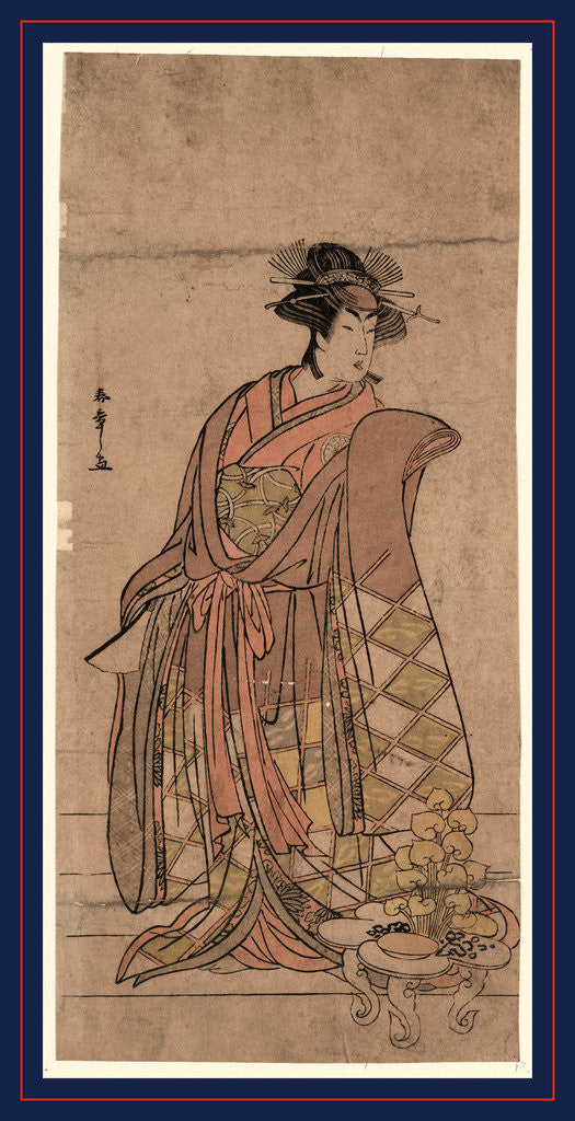 Detail of Segawa Kikunojo, the Actor Segawa Kikunojo by Anonymous