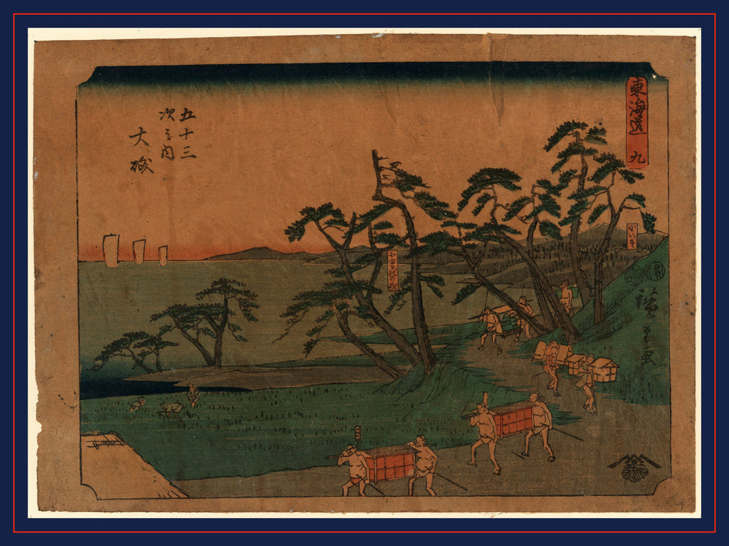 Detail of Otsuk by Ando Hiroshige