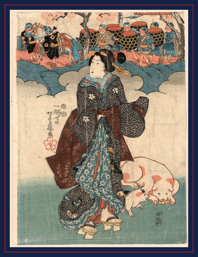 Detail of Woman by Anonymous