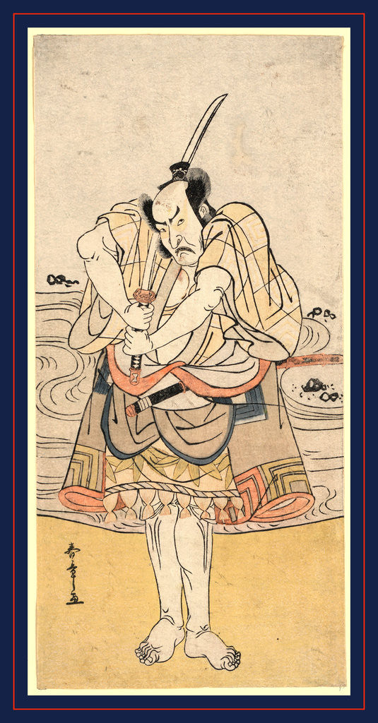 Detail of Yodaime ichikawa danzo, Ichikawa Danzo I by Katsukawa Shunsho
