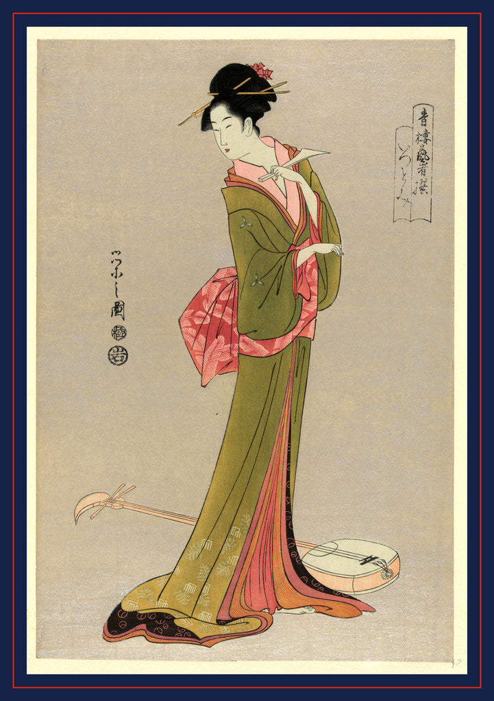 Detail of Itsutom by Hosoda Eishi