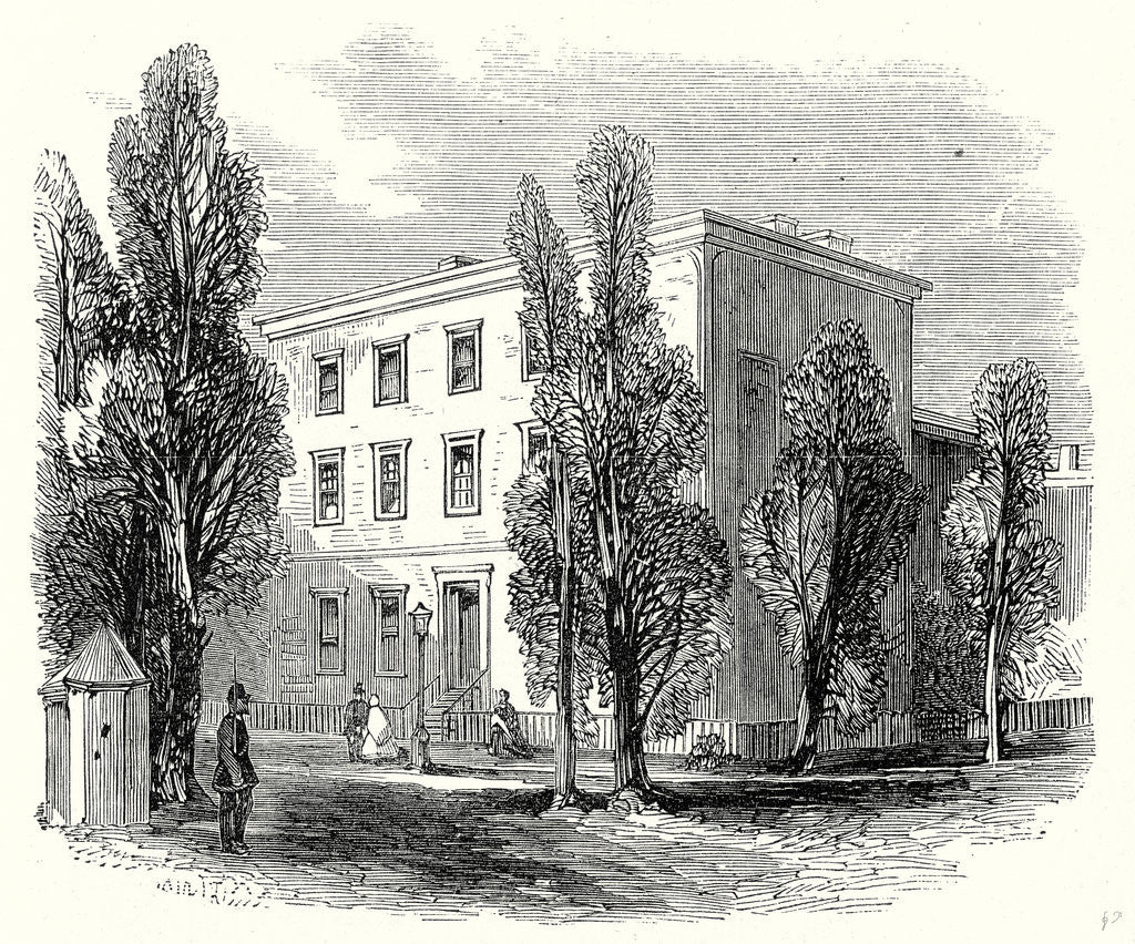 Detail of The Civil War in America Richmond Virginia after Its Conquest the Late Residence of President Davis 20 May 1865 by Anonymous