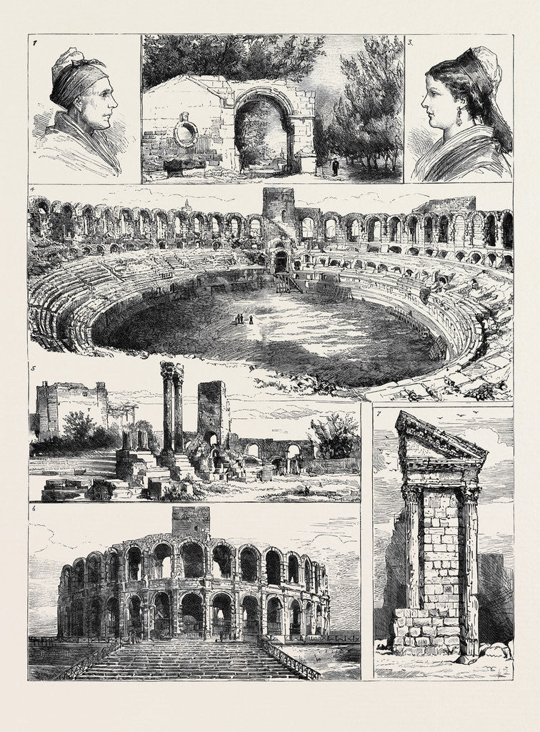 Detail of A Day at Arles by Anonymous