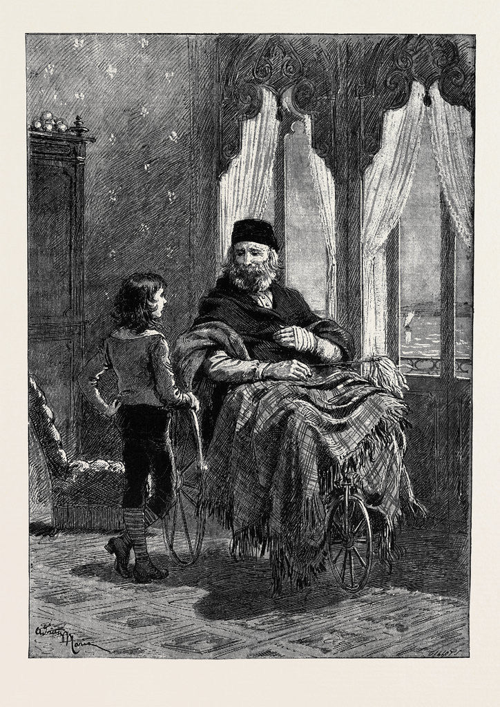 Detail of Giuseppe Garibaldi in 1882 by Anonymous