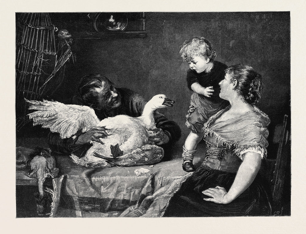 Detail of In Doubt from the Picture by Ernst Zimmermann by Anonymous