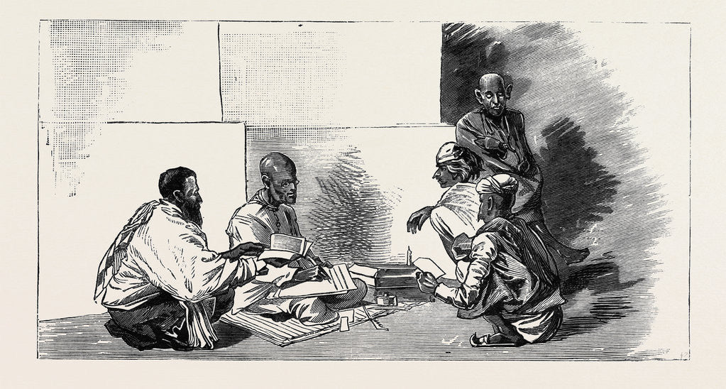 Detail of Round the World Yachting in the Ceylon, Calcutta: A Public Letter-Writer by Anonymous