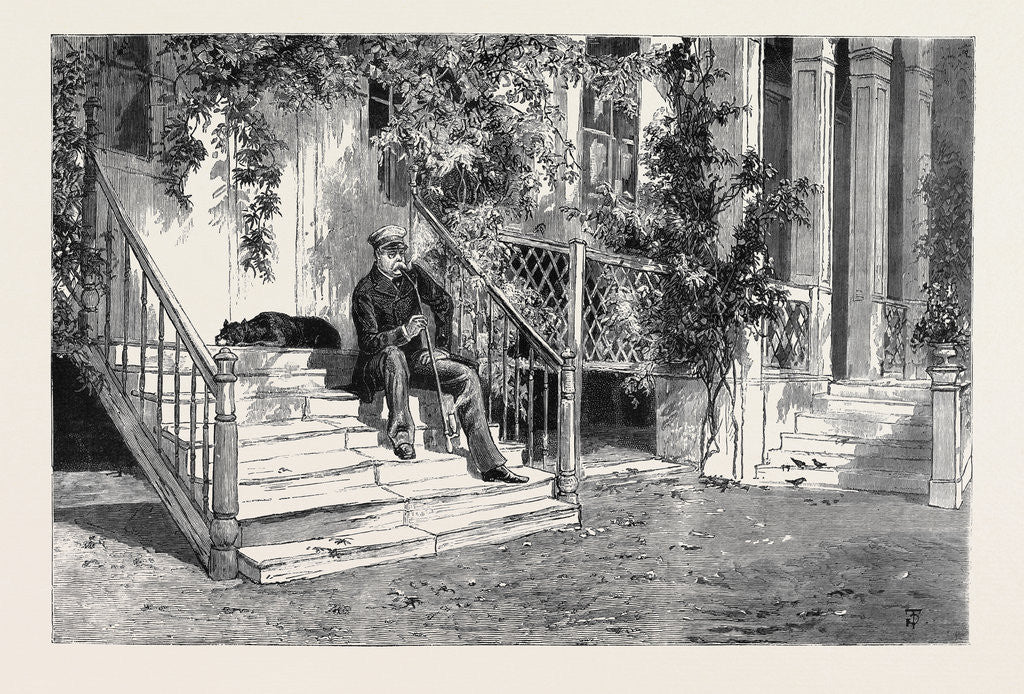 Detail of Varzin: Prince Bismarck's Favourite Seat by Anonymous