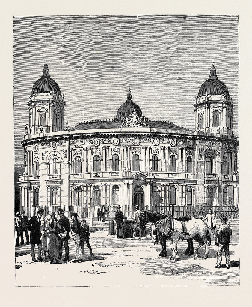 Detail of Hull: The Dock Offices by Anonymous