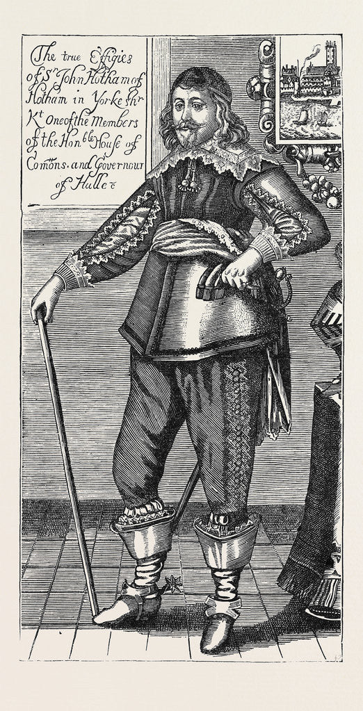 Detail of Sir John Hotham by Anonymous